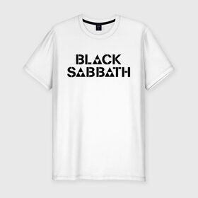 Мужская футболка премиум с принтом Black Sabbath , 92% хлопок, 8% лайкра | приталенный силуэт, круглый вырез ворота, длина до линии бедра, короткий рукав | black sabbath