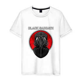 Мужская футболка хлопок с принтом Black Sabbath , 100% хлопок | прямой крой, круглый вырез горловины, длина до линии бедер, слегка спущенное плечо. | black sabbath