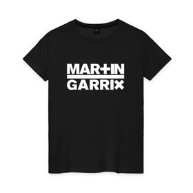 Женская футболка хлопок с принтом Martin Garrix , 100% хлопок | прямой крой, круглый вырез горловины, длина до линии бедер, слегка спущенное плечо | animals | dj | garrix | house | martin garrix