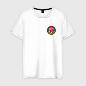 Мужская футболка хлопок с принтом Стройбат , 100% хлопок | прямой крой, круглый вырез горловины, длина до линии бедер, слегка спущенное плечо. | армия | молоток | служба | солдаты
