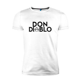 Мужская футболка премиум с принтом Don Diablo , 92% хлопок, 8% лайкра | приталенный силуэт, круглый вырез ворота, длина до линии бедра, короткий рукав | dj | don diablo | house | хаус