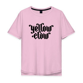 Мужская футболка хлопок Oversize с принтом Yellow Claw , 100% хлопок | свободный крой, круглый ворот, “спинка” длиннее передней части | trap | trap music | yellow claw | трэп