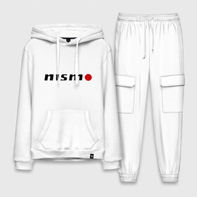 Мужской костюм хлопок с толстовкой с принтом Nissan nismo ,  |  | nismo | nissan | авто | лого | низмо | нисан