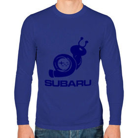 Мужской лонгслив хлопок с принтом Subaru , 100% хлопок |  | Тематика изображения на принте: subaru | авто | субарик | субару | турбина | улитка