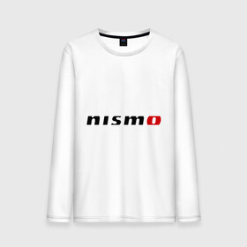 Мужской лонгслив хлопок с принтом Nismo , 100% хлопок |  | Тематика изображения на принте: nismo | nissan | авто | лого | низмо | нисан
