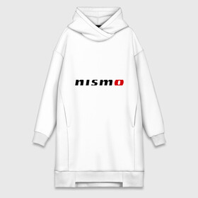 Платье-худи хлопок с принтом Nismo ,  |  | nismo | nissan | авто | лого | низмо | нисан