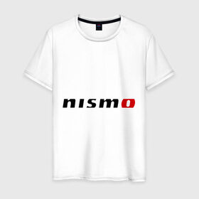 Мужская футболка хлопок с принтом Nismo , 100% хлопок | прямой крой, круглый вырез горловины, длина до линии бедер, слегка спущенное плечо. | nismo | nissan | авто | лого | низмо | нисан
