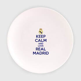 Тарелка 3D с принтом Real Madrid , фарфор | диаметр - 210 мм
диаметр для нанесения принта - 120 мм | love | real madrid | реал мадрид | спорт | футбол