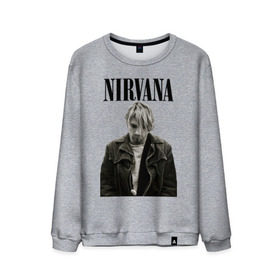 Мужской свитшот хлопок с принтом nirvana t-shirt , 100% хлопок |  | kurt cobain | nirvana | гранж | курт кобейн | нирвана