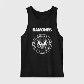 Мужская майка хлопок с принтом Ramones , 100% хлопок |  | joey ramone | punk | ramones | панк | рамонес