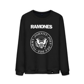 Мужской свитшот хлопок с принтом Ramones , 100% хлопок |  | joey ramone | punk | ramones | панк | рамонес