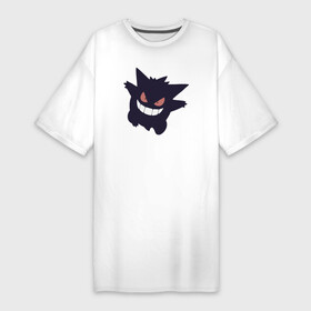 Платье-футболка хлопок с принтом Trickster ,  |  | trickster трикстер покемон pokemon