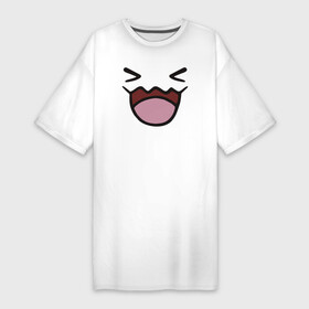 Платье-футболка хлопок с принтом Wobbuffet ,  |  | wobbuffet покемон pokemon