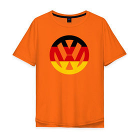 Мужская футболка хлопок Oversize с принтом Wolksvagen , 100% хлопок | свободный крой, круглый ворот, “спинка” длиннее передней части | wolksvagen авто фольцваген