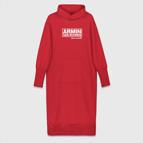 Платье удлиненное хлопок с принтом Armin van Buuren ,  |  | armada | armin van buuren | trance | армин