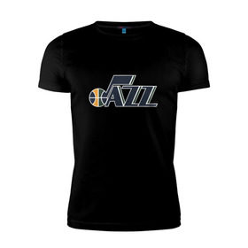 Мужская футболка премиум с принтом NBA Utah Jazz , 92% хлопок, 8% лайкра | приталенный силуэт, круглый вырез ворота, длина до линии бедра, короткий рукав | Тематика изображения на принте: jazz | nba | utah | баскетбол | джазз | нба | юта