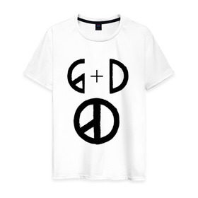 Мужская футболка хлопок с принтом G Dragon , 100% хлопок | прямой крой, круглый вырез горловины, длина до линии бедер, слегка спущенное плечо. | big bang | g dragon | k pop | биг бенг | кей поп | корея