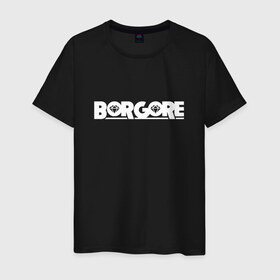 Мужская футболка хлопок с принтом Borgore , 100% хлопок | прямой крой, круглый вырез горловины, длина до линии бедер, слегка спущенное плечо. | borgore | dj | если возможноhouse | только на мои магазины