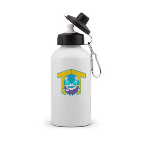 Бутылка спортивная с принтом Team Tinker , металл | емкость — 500 мл, в комплекте две пластиковые крышки и карабин для крепления | dota | dota 2 | logo | team tinker | дота | лого