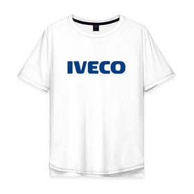 Мужская футболка хлопок Oversize с принтом Iveco , 100% хлопок | свободный крой, круглый ворот, “спинка” длиннее передней части | ивеко