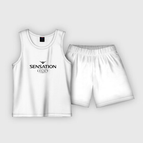Детская пижама с шортами хлопок с принтом Sensation The Legacy ,  |  | amsterdam | sensation | the legacy | сэнсэйшн