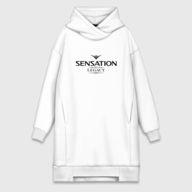 Платье-худи хлопок с принтом Sensation The Legacy ,  |  | amsterdam | sensation | the legacy | сэнсэйшн