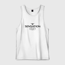 Мужская майка хлопок с принтом Sensation The Legacy , 100% хлопок |  | Тематика изображения на принте: amsterdam | sensation | the legacy | сэнсэйшн