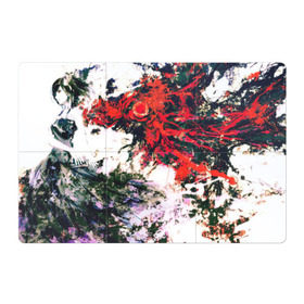 Магнитный плакат 3Х2 с принтом Киришима Тоука , Полимерный материал с магнитным слоем | 6 деталей размером 9*9 см | tokyo ghoul | киришима тоука из аниме tokyo ghoulтокийский гуль