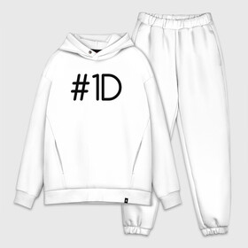 Мужской костюм хлопок OVERSIZE с принтом One direction ,  |  | 1d | дирекшн