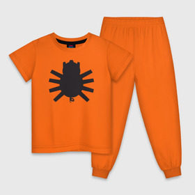 Детская пижама хлопок с принтом Spider-Pig , 100% хлопок |  брюки и футболка прямого кроя, без карманов, на брюках мягкая резинка на поясе и по низу штанин
 | spider pig the simpsons симпсоны свин паук го