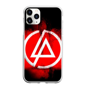 Чехол для iPhone 11 Pro матовый с принтом Linkin Park , Силикон |  | Тематика изображения на принте: linkin park | линкин парк | логотип | рок