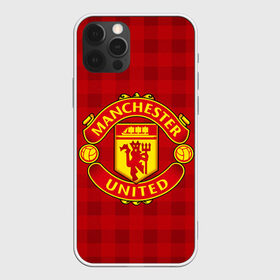 Чехол для iPhone 12 Pro Max с принтом Manchester united , Силикон |  | manchester united | манчестер юнайтед | спорт | фк | футбол