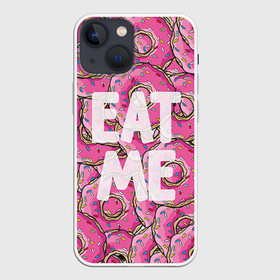 Чехол для iPhone 13 mini с принтом Eat me ,  |  | Тематика изображения на принте: гомер