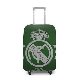 Чехол для чемодана 3D с принтом Real Madrid , 86% полиэфир, 14% спандекс | двустороннее нанесение принта, прорези для ручек и колес | real madrid | реал мадрид | спорт | футбол