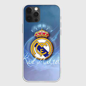 Чехол для iPhone 12 Pro Max с принтом Real Madrid , Силикон |  | Тематика изображения на принте: real madrid | реал мадрид | спорт | футбол