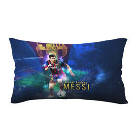 Подушка 3D антистресс с принтом Messi , наволочка — 100% полиэстер, наполнитель — вспененный полистирол | состоит из подушки и наволочки на молнии | Тематика изображения на принте: месси
