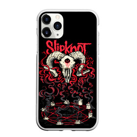 Чехол для iPhone 11 Pro Max матовый с принтом Slipknot , Силикон |  | Тематика изображения на принте: deth | rock | slipknot | баран | маска | мрак | рок | слипнот | череп