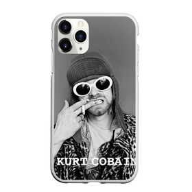 Чехол для iPhone 11 Pro матовый с принтом Nirvana , Силикон |  | cobain | curt | nirvana | rock | кобейн | курт | рок