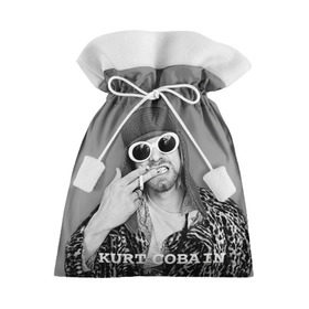 Подарочный 3D мешок с принтом Nirvana , 100% полиэстер | Размер: 29*39 см | cobain | curt | nirvana | rock | кобейн | курт | рок