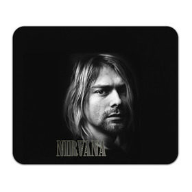 Коврик прямоугольный с принтом Nirvana , натуральный каучук | размер 230 х 185 мм; запечатка лицевой стороны | cobain | curt | nirvana | rock | кобейн | курт | рок
