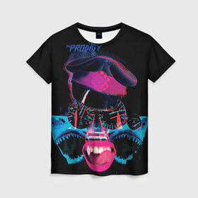 Женская футболка 3D с принтом The Prodigy , 100% полиэфир ( синтетическое хлопкоподобное полотно) | прямой крой, круглый вырез горловины, длина до линии бедер | Тематика изображения на принте: лиса