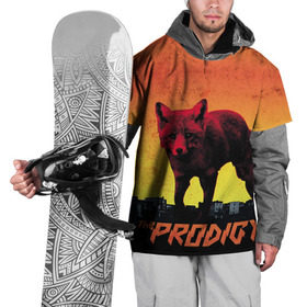 Накидка на куртку 3D с принтом The Prodigy , 100% полиэстер |  | Тематика изображения на принте: лиса