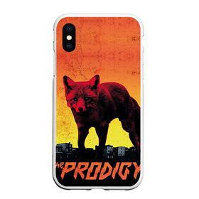 Чехол для iPhone XS Max матовый с принтом The Prodigy , Силикон | Область печати: задняя сторона чехла, без боковых панелей | лиса