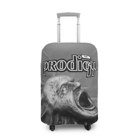 Чехол для чемодана 3D с принтом The Prodigy , 86% полиэфир, 14% спандекс | двустороннее нанесение принта, прорези для ручек и колес | dnb | drum | prodigy | rave | продиджи | рейв | рэйв