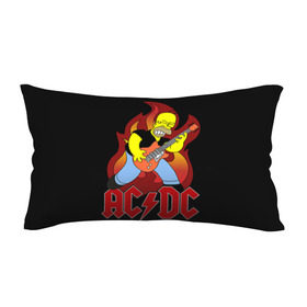 Подушка 3D антистресс с принтом AC/DC , наволочка — 100% полиэстер, наполнитель — вспененный полистирол | состоит из подушки и наволочки на молнии | ac dc | acdc | rock | рок | эйсидиси