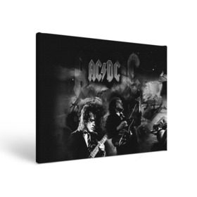 Холст прямоугольный с принтом AC/DC , 100% ПВХ |  | ac dc | acdc | rock | рок | эйсидиси