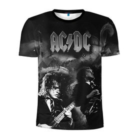 Мужская футболка 3D спортивная с принтом AC/DC , 100% полиэстер с улучшенными характеристиками | приталенный силуэт, круглая горловина, широкие плечи, сужается к линии бедра | Тематика изображения на принте: ac dc | acdc | rock | рок | эйсидиси