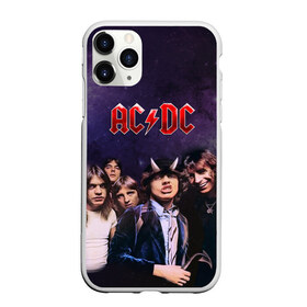 Чехол для iPhone 11 Pro матовый с принтом AC DC , Силикон |  | Тематика изображения на принте: ac dc | acdc | hell | highway | rock | to | рок | эйсидиси