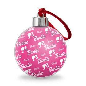 Ёлочный шар с принтом Barbie , Пластик | Диаметр: 77 мм | Тематика изображения на принте: barbie | барби | кукла