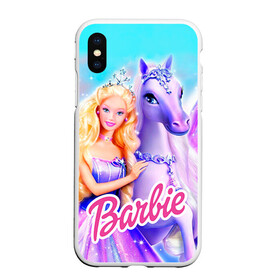 Чехол для iPhone XS Max матовый с принтом Barbie , Силикон | Область печати: задняя сторона чехла, без боковых панелей | barbie | барби | кукла